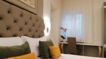 Superior Double Room | In-room safe, blackout drapes, soundproofing, iron/ironing board