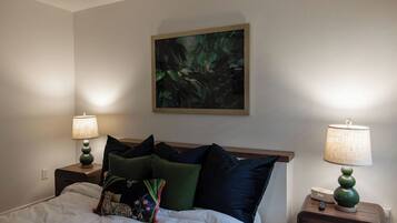 1 chambre, bureau, Wi-Fi, draps fournis