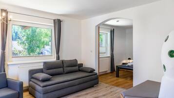 Fernseher, Kamin