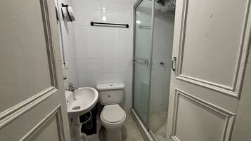 Towels, soap, toilet paper