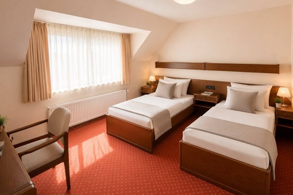 Basic Double or Twin Room, Non Smoking | Desk, individually decorated, individually furnished