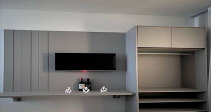 Studio privativo em BG a 2km da praia