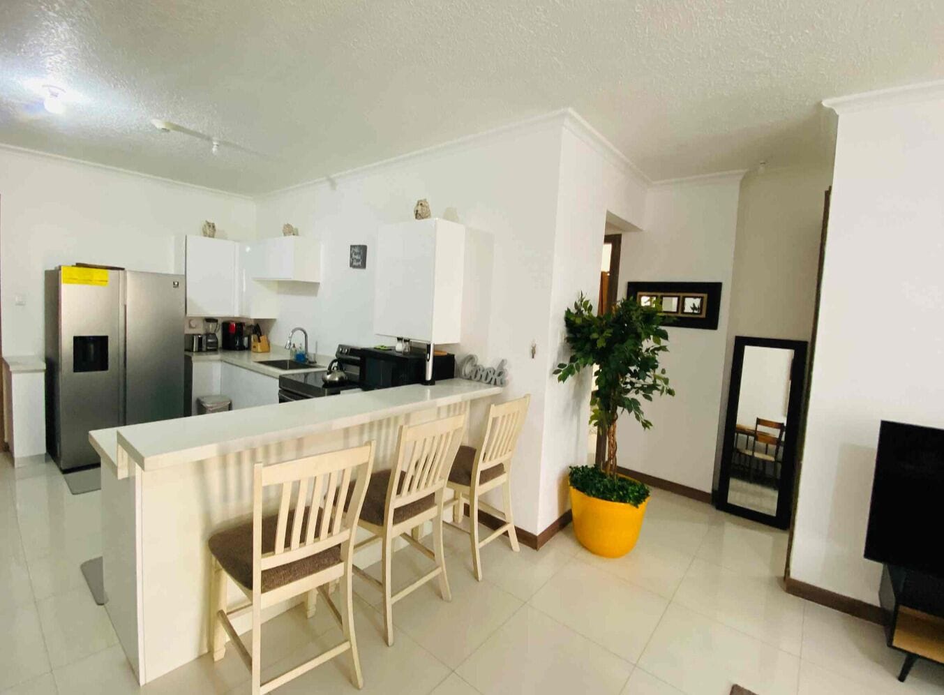 Apartment, Patio, City View | Private kitchen
