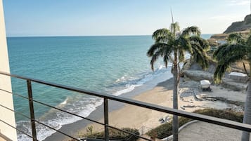 Suite, 2 Bedrooms, Balcony, Partial Sea View | Beach | On the beach, white sand