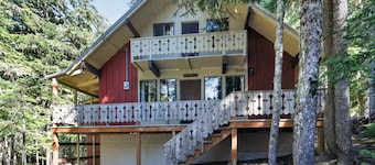 Government Camp Cabin | Fireplace & Balcony
