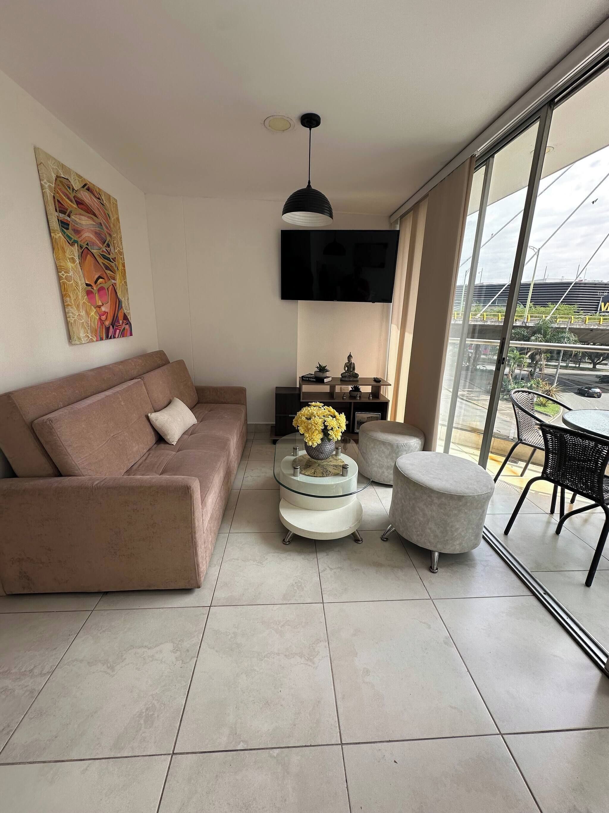 Apartamento, 2 habitaciones | Sala de estar