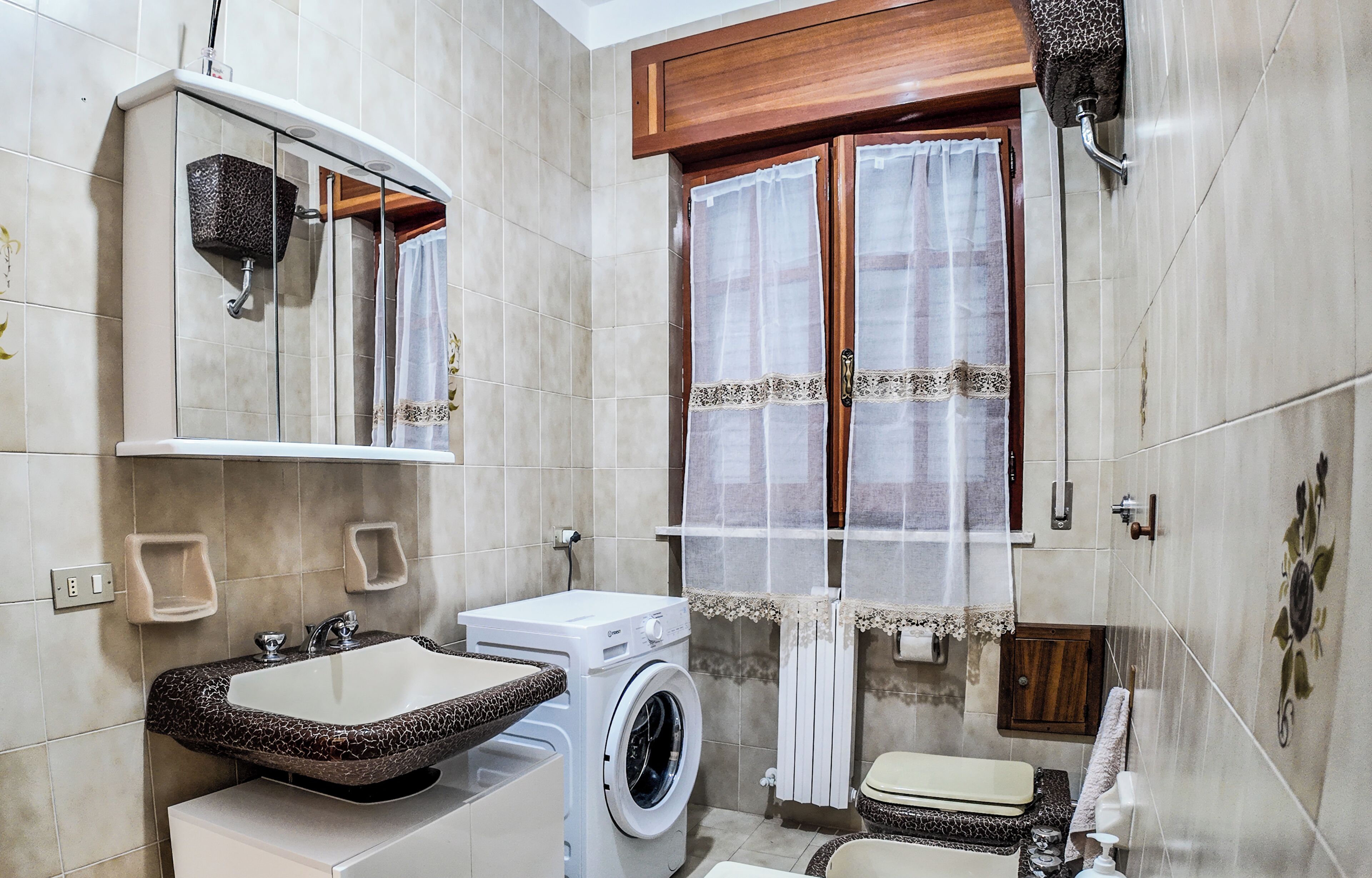 Appartamento, balcone, vista città | Bagno