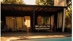 Pool - Charming 2-bedroom house with AC in adorable Chascomús (Chascomús)