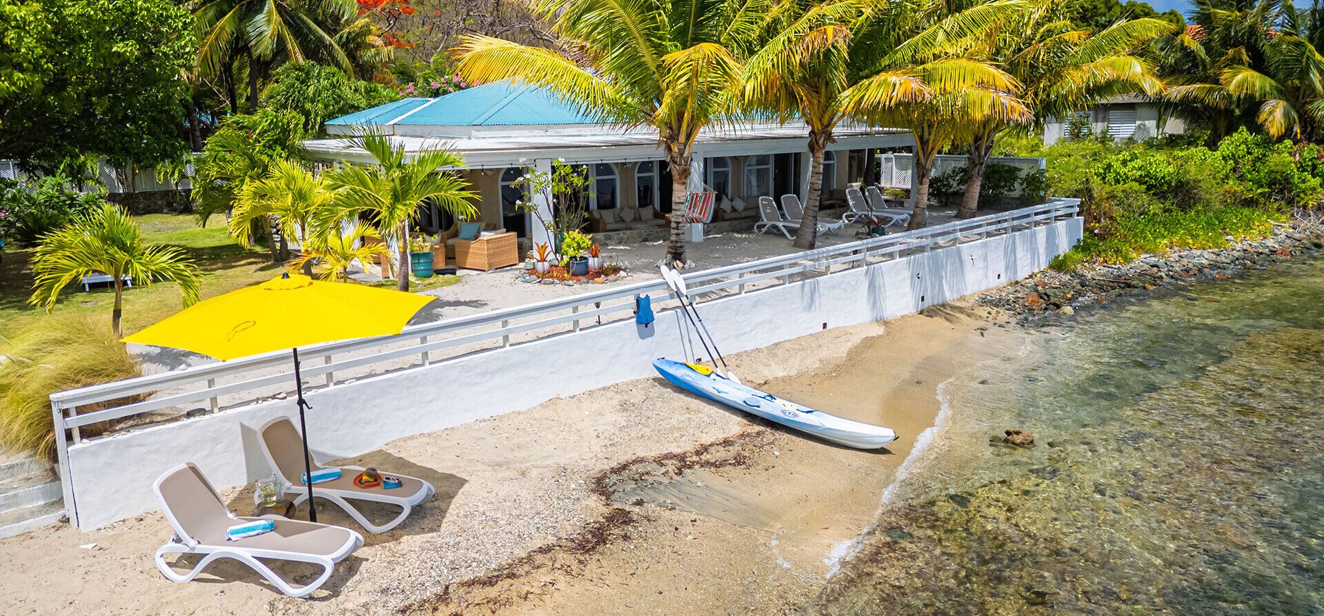 Sun loungers, beach towels