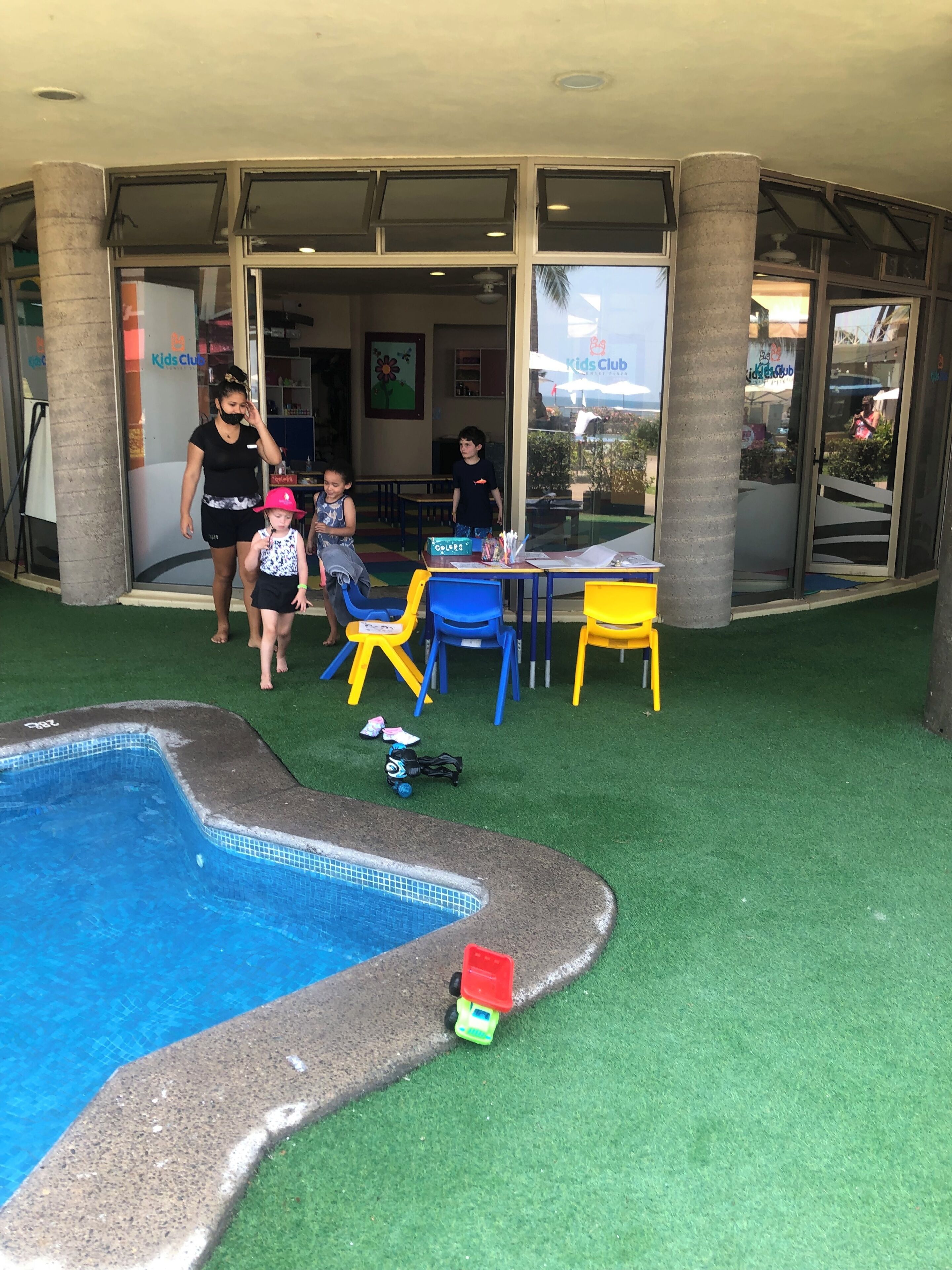 Children's play area - outdoor