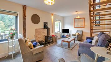 House | Living room | Fireplace