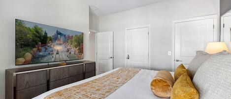 2 bedrooms, desk, iron/ironing board, free WiFi