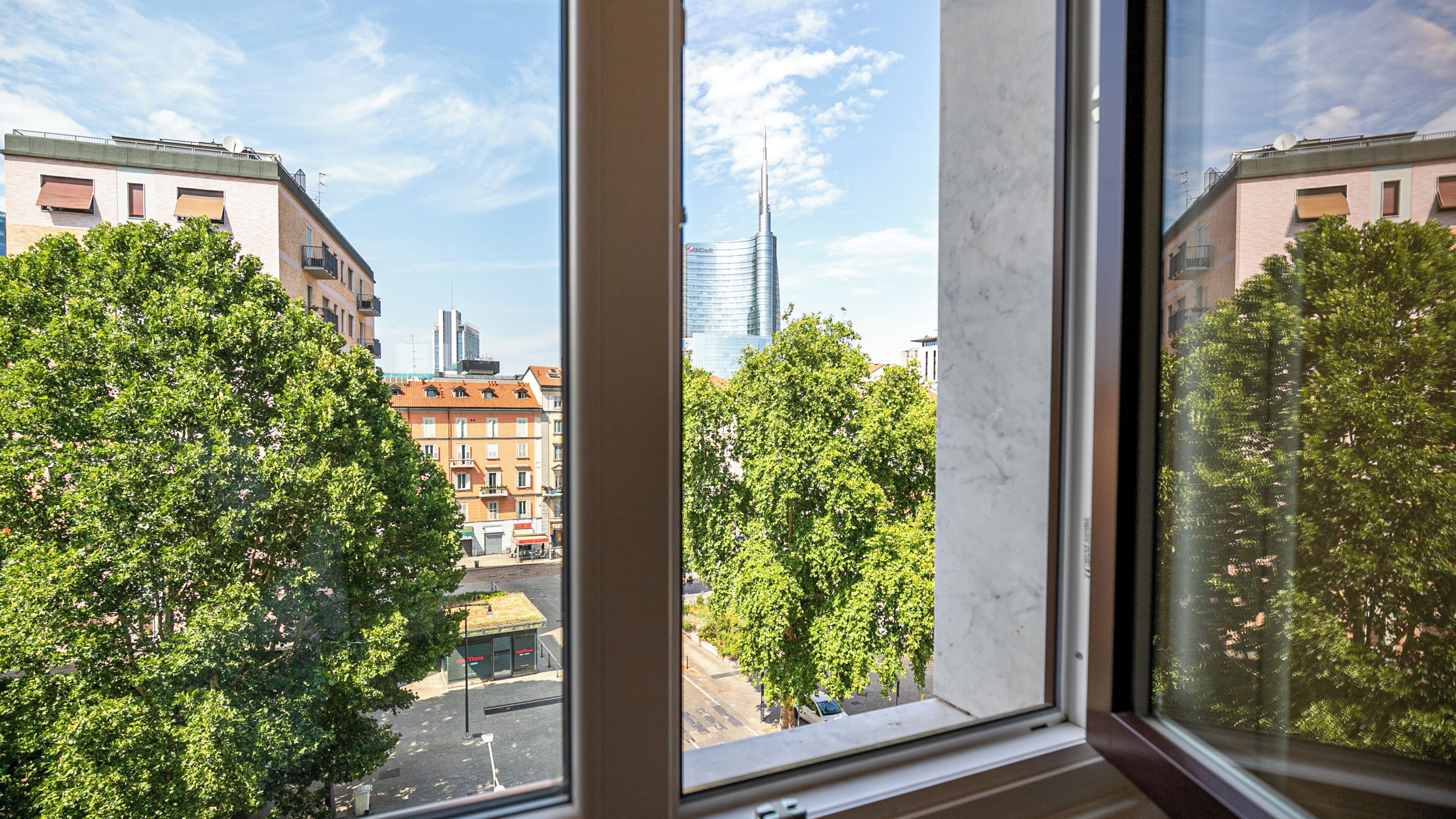 Lägenhet (2 Bedrooms) | Utsikt mot staden