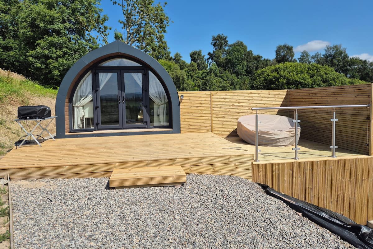 Cabin (The Coo NOT pet friendly) | Terrace/patio