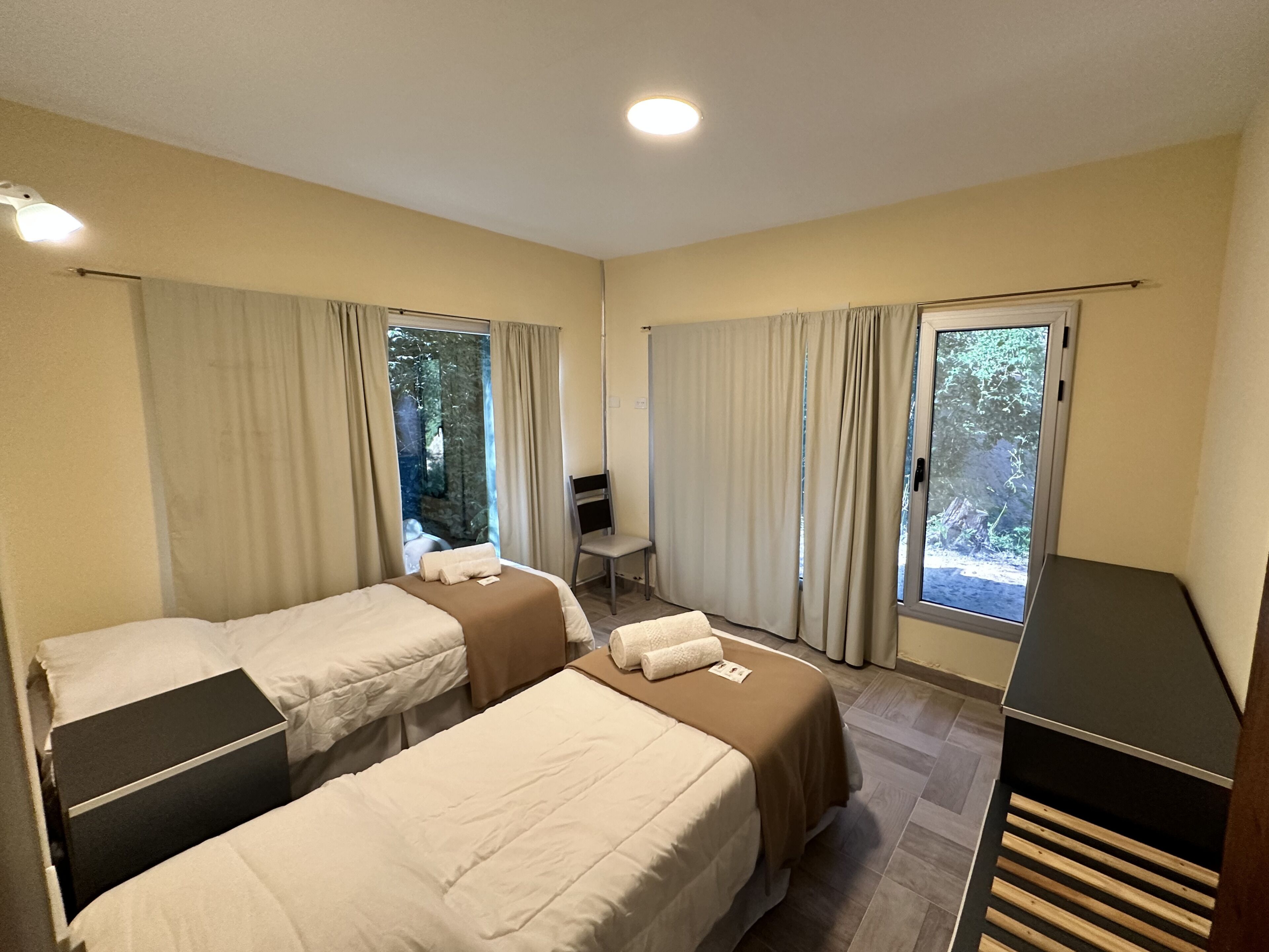 Superior Quadruple Room, Garden View | In-room safe, blackout curtains, free WiFi, bed sheets