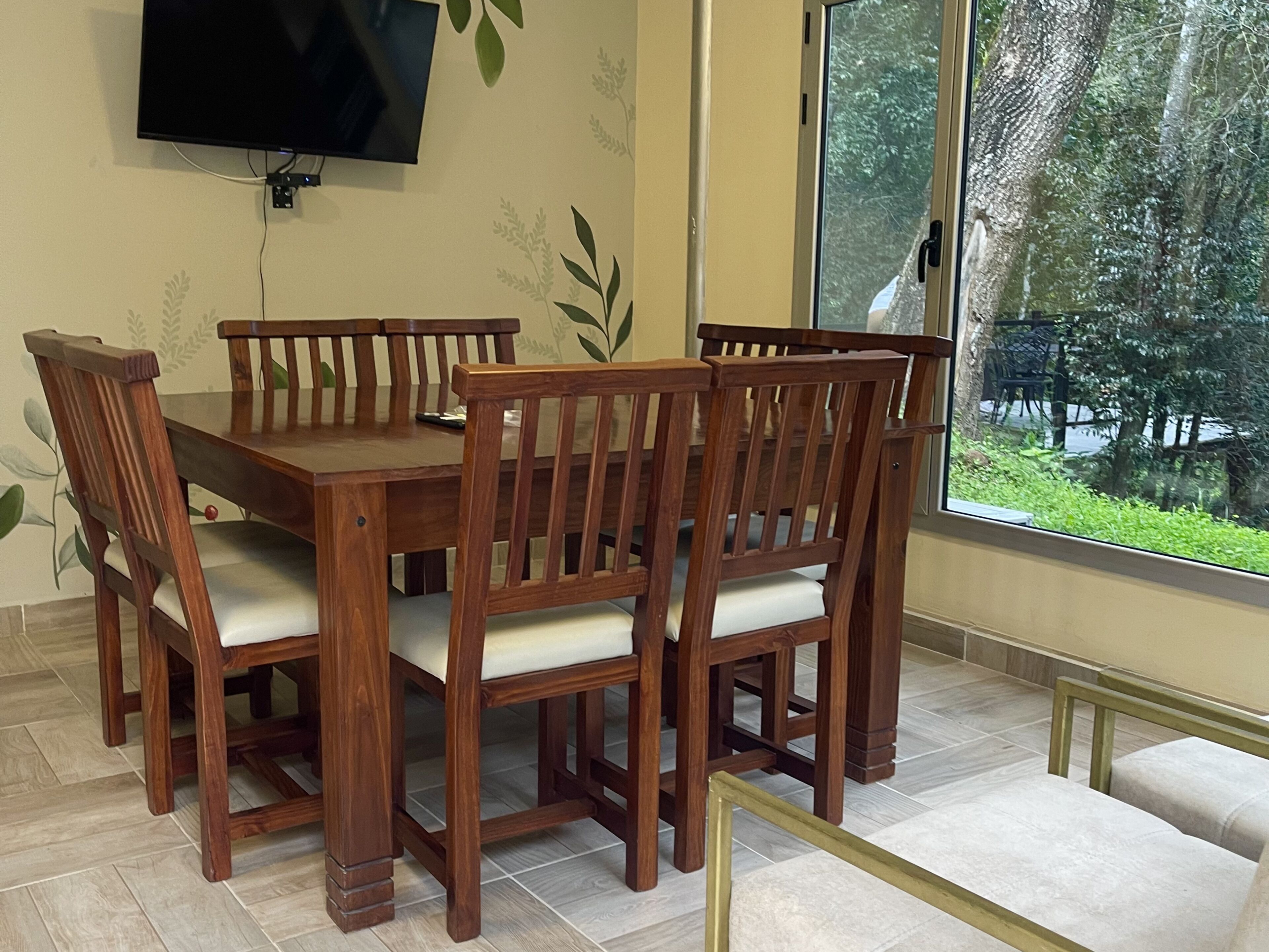 Superior Quadruple Room, Garden View | Television