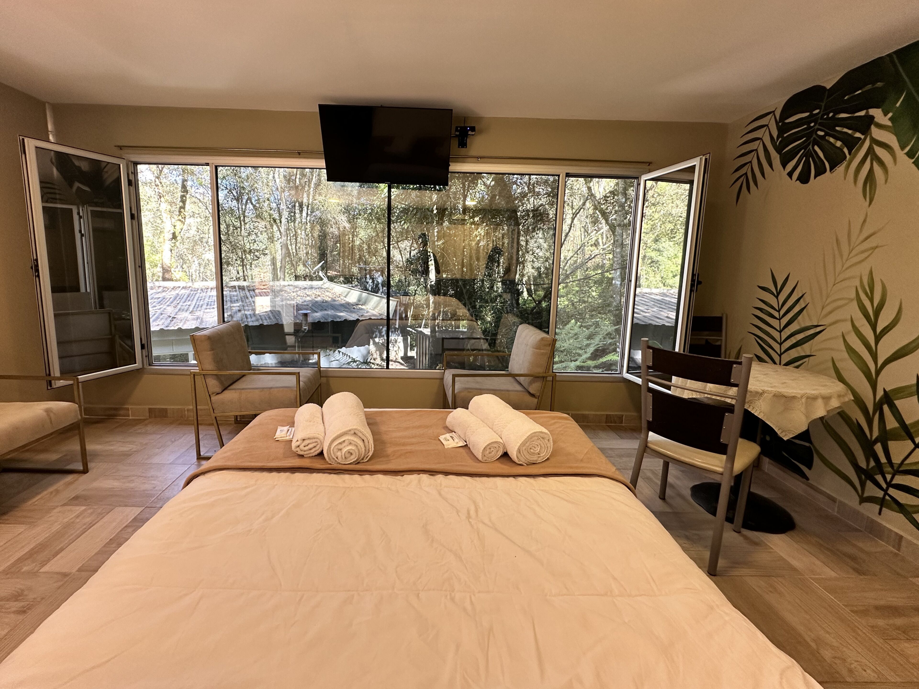 Superior Double Room, Garden View | In-room safe, blackout curtains, free WiFi, bed sheets