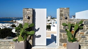 Unclassified image, 3 of 37, button - Parian Pearl · Naousa 180° SeaView · Walk to Beach (Nauosa)