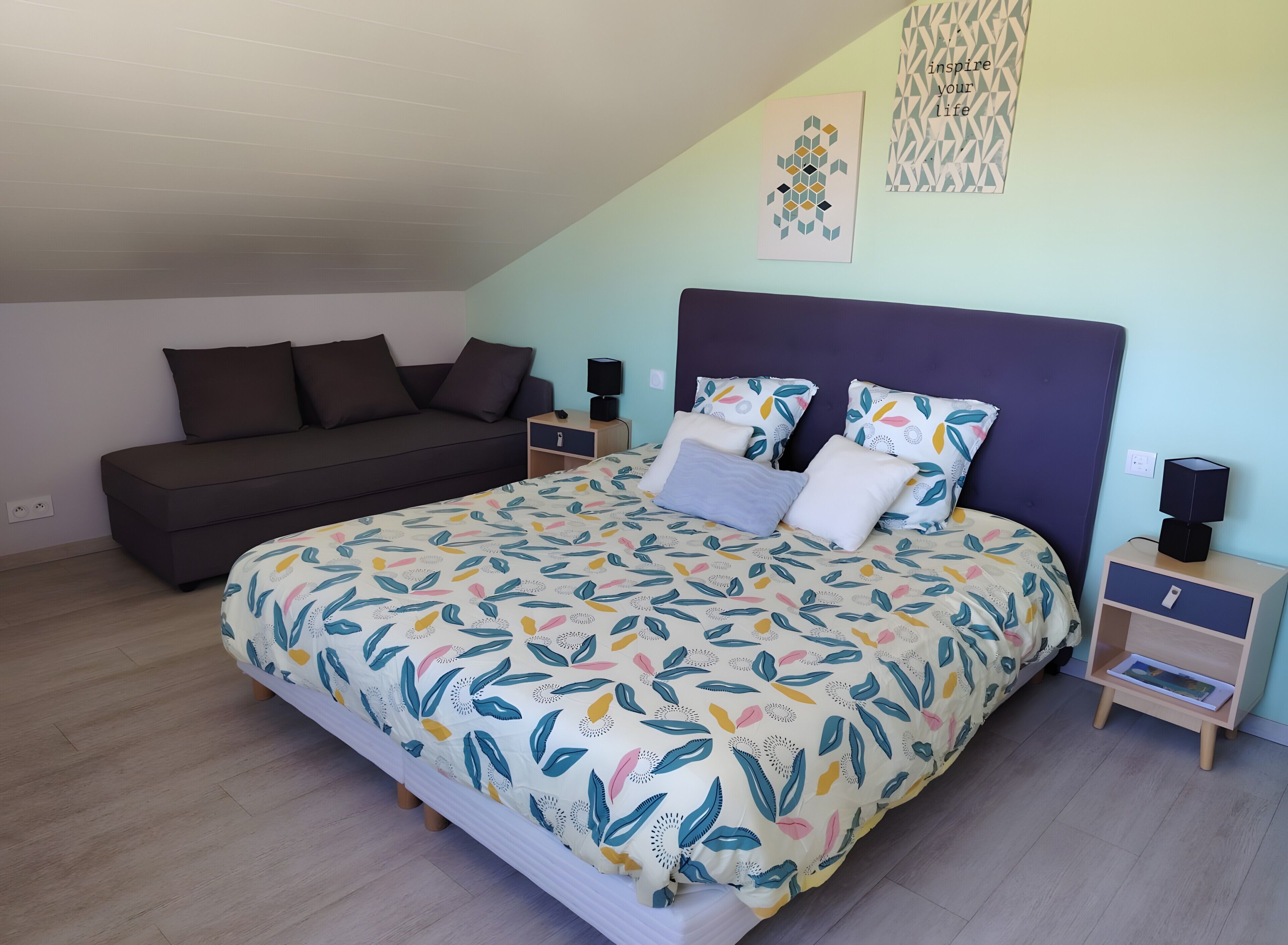 1 chambre, Wi-Fi, draps fournis