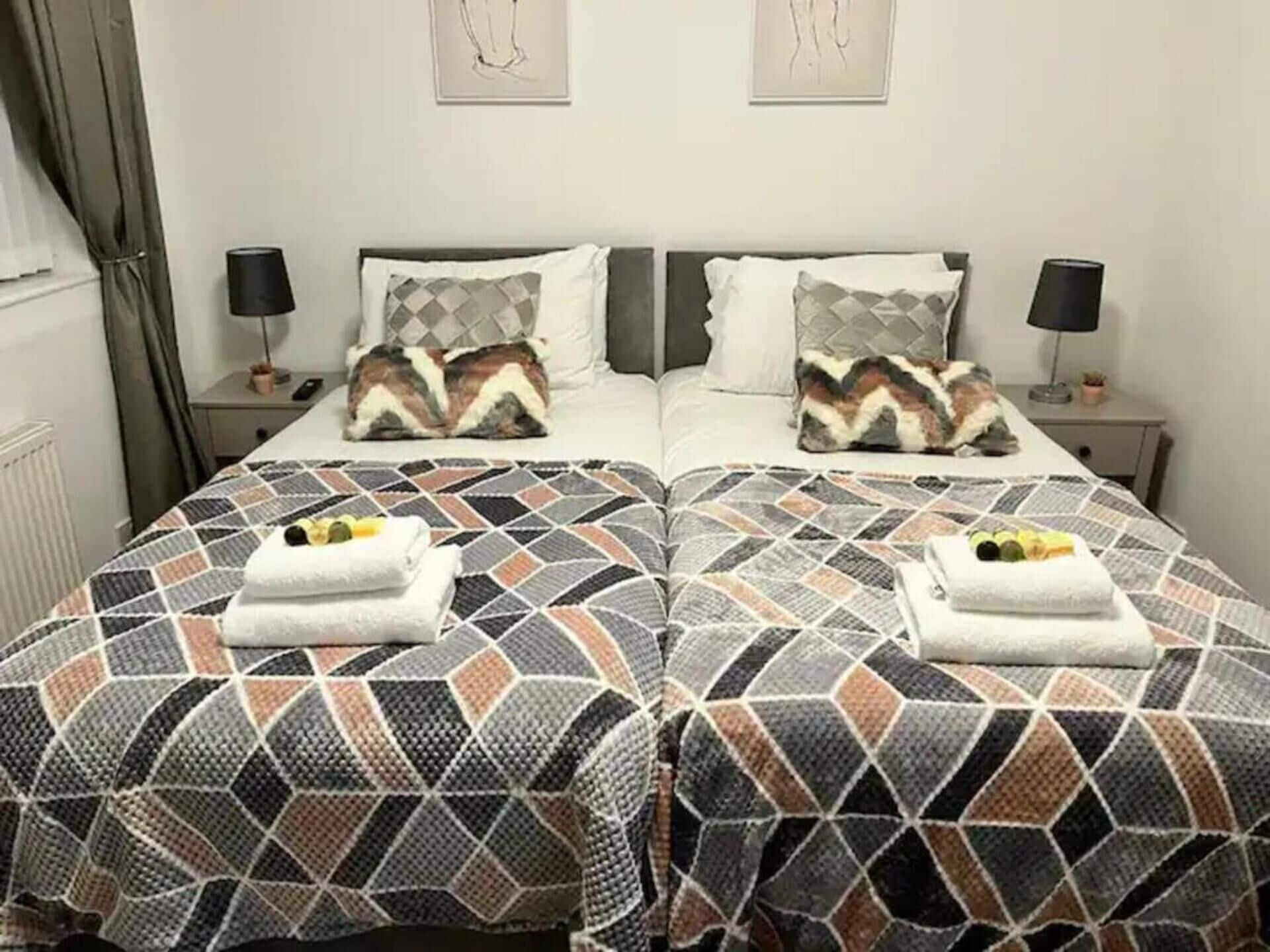 3 bedrooms, WiFi (free)