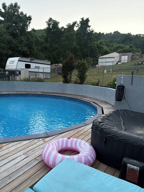 Pool - Wheeler Glamping Retreat in Blue Ridge (Blue Ridge)