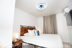 2 slaapkamers, een strijkplank/strijkijzer, wifi, beddengoed