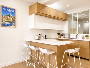 Private kitchen - Appartement au Panier • Clim • 4 pers (Marseille)