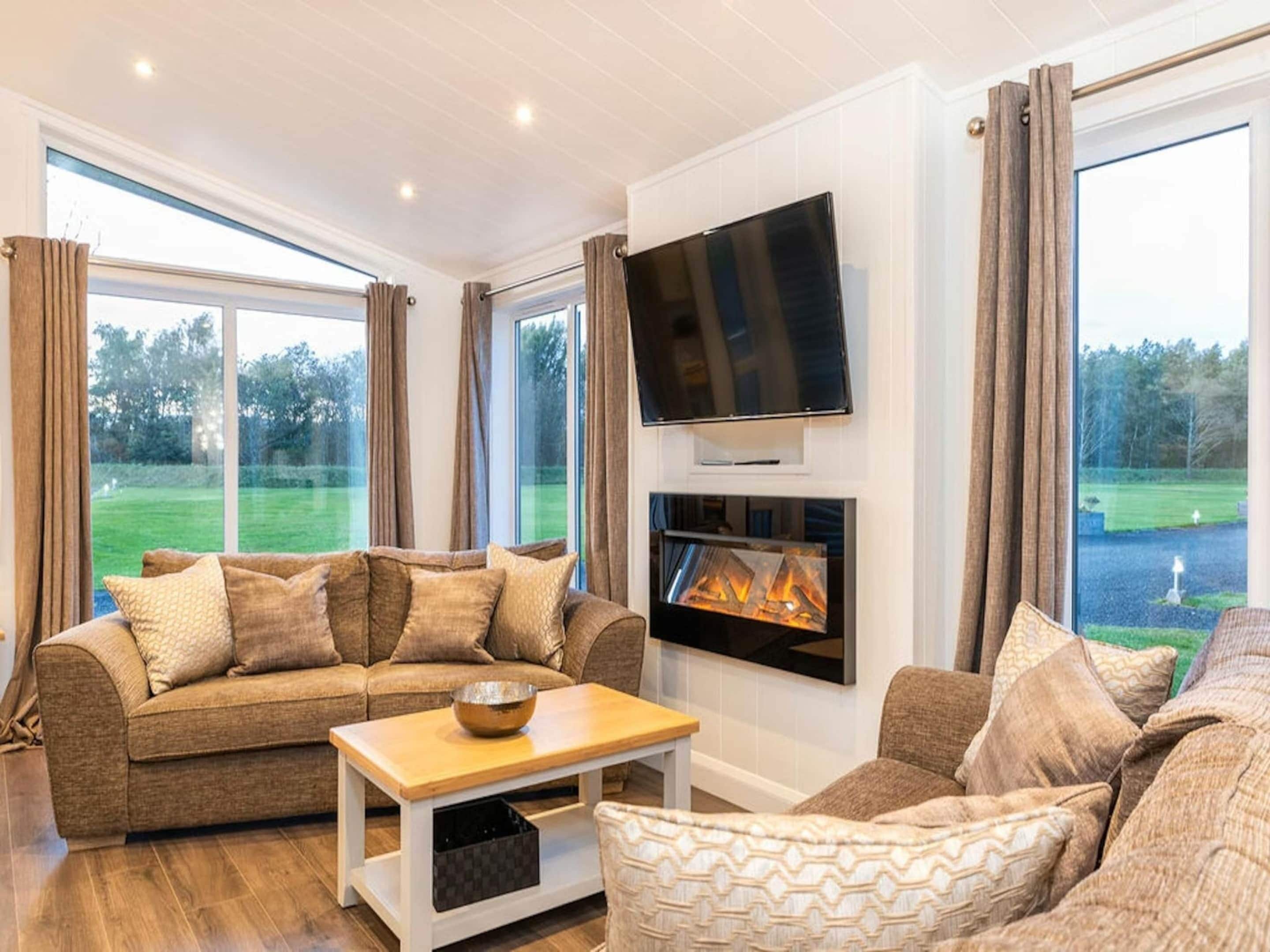 Chalet | Living room | Fireplace