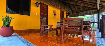 Bungalows by Cenote Ik-Kil
