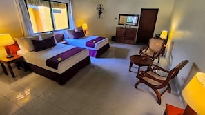 Design Bungalow, 2 Double Beds, Garden View | In-room safe, blackout curtains, iron/ironing board (on request) - Bungalows by Cenote Ik-Kil  (Tinum)