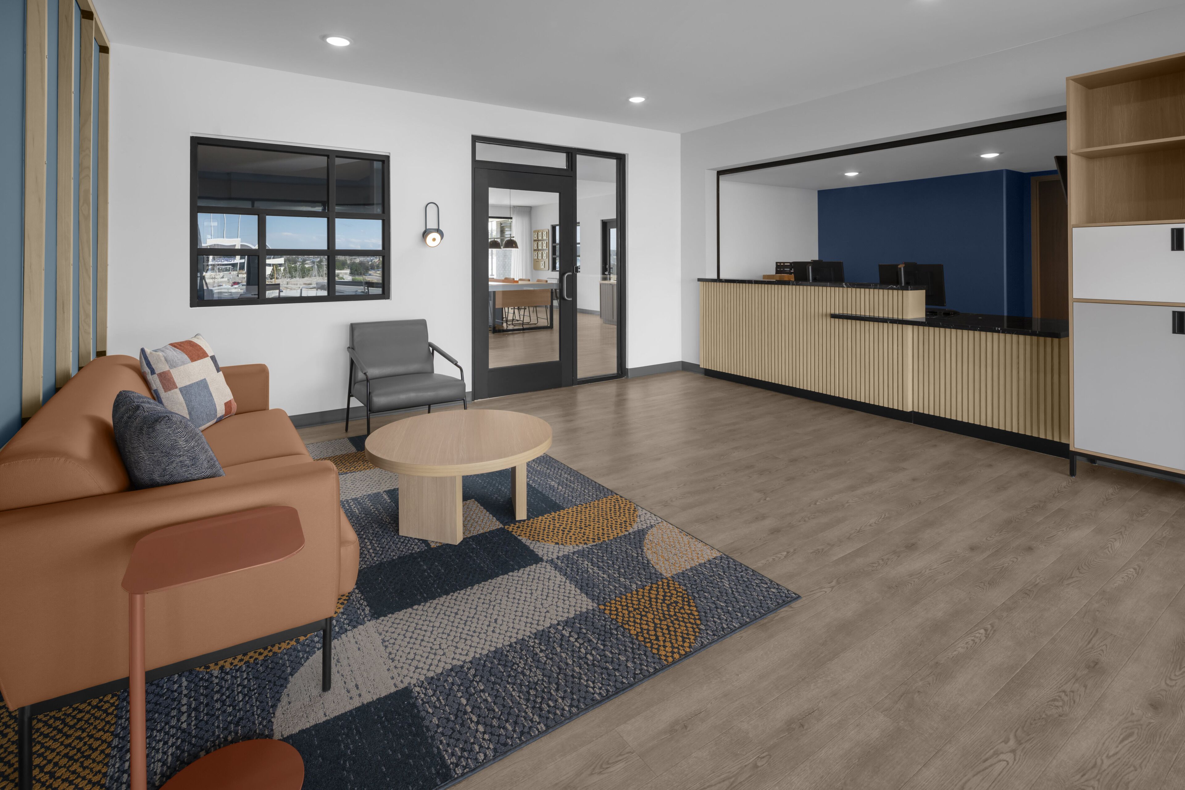 Lobby sitting area