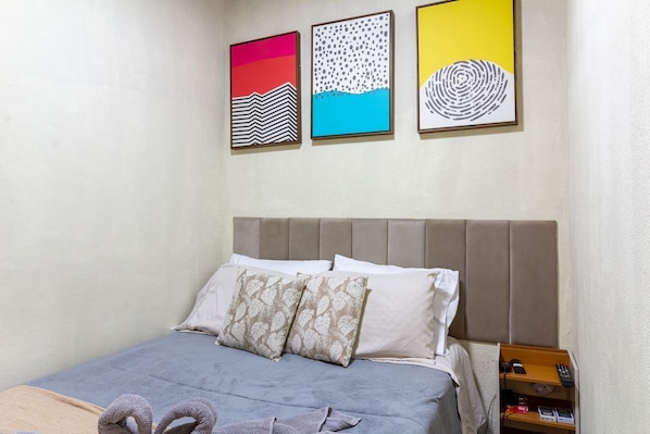 1 chambre, accès au Wi-Fi (inclus), literie fournie