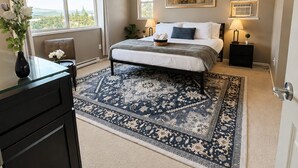 2 bedrooms, iron/ironing board, WiFi (free), bed sheets