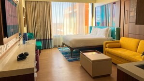 In-room safe, desk, iron/ironing board, travel crib - Anaheim | Simple Disney Retreat | Pool + Parks (Anaheim)