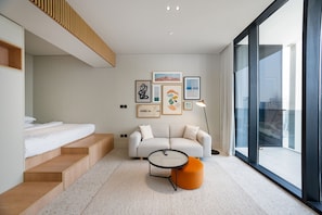 Interior - Chic City Studio in Upside w/ Burj View (Dubai)