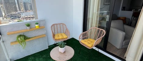 Apartment, 1 Queen Bed, Balcony, City View | Property grounds