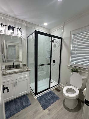 Towels, toilet paper