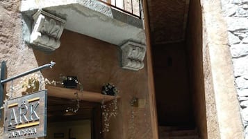 Detalhe da fachada