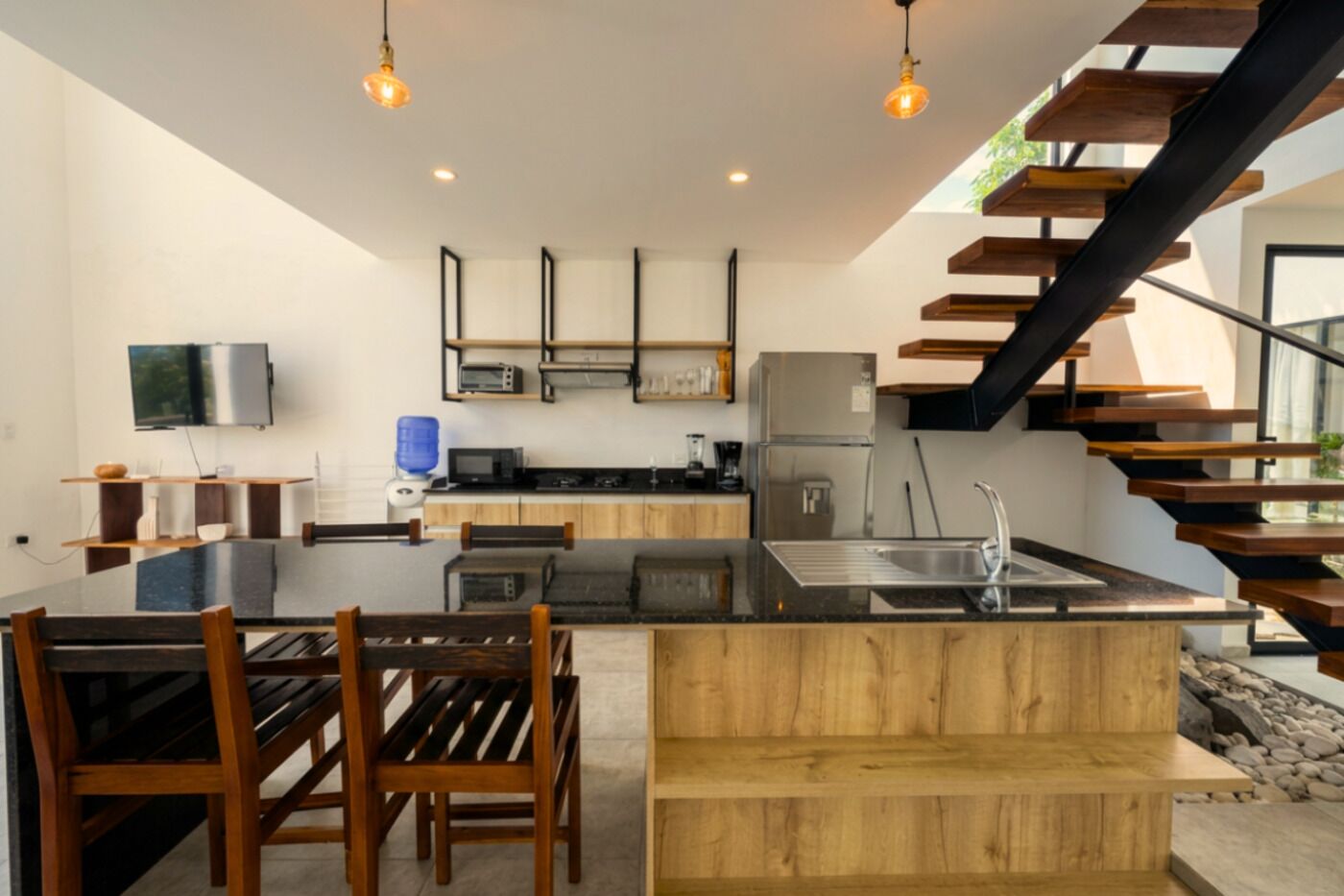 Biệt thự Superior, hồ bơi riêng, quang cảnh biển | Bếp riêng | Tủ lạnh, lò vi sóng, bếp nấu, dụng cụ nấu nướng/bát dĩa/dao nĩa 