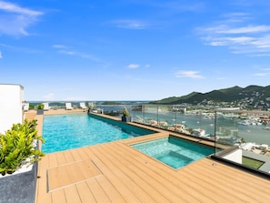 Pool - D436 - Lovely apartment with balcony & lagoon view (Cole Bay)