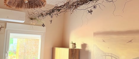 2 makuuhuonetta, silitysrauta/-lauta, Wi-Fi, vuodevaatteet