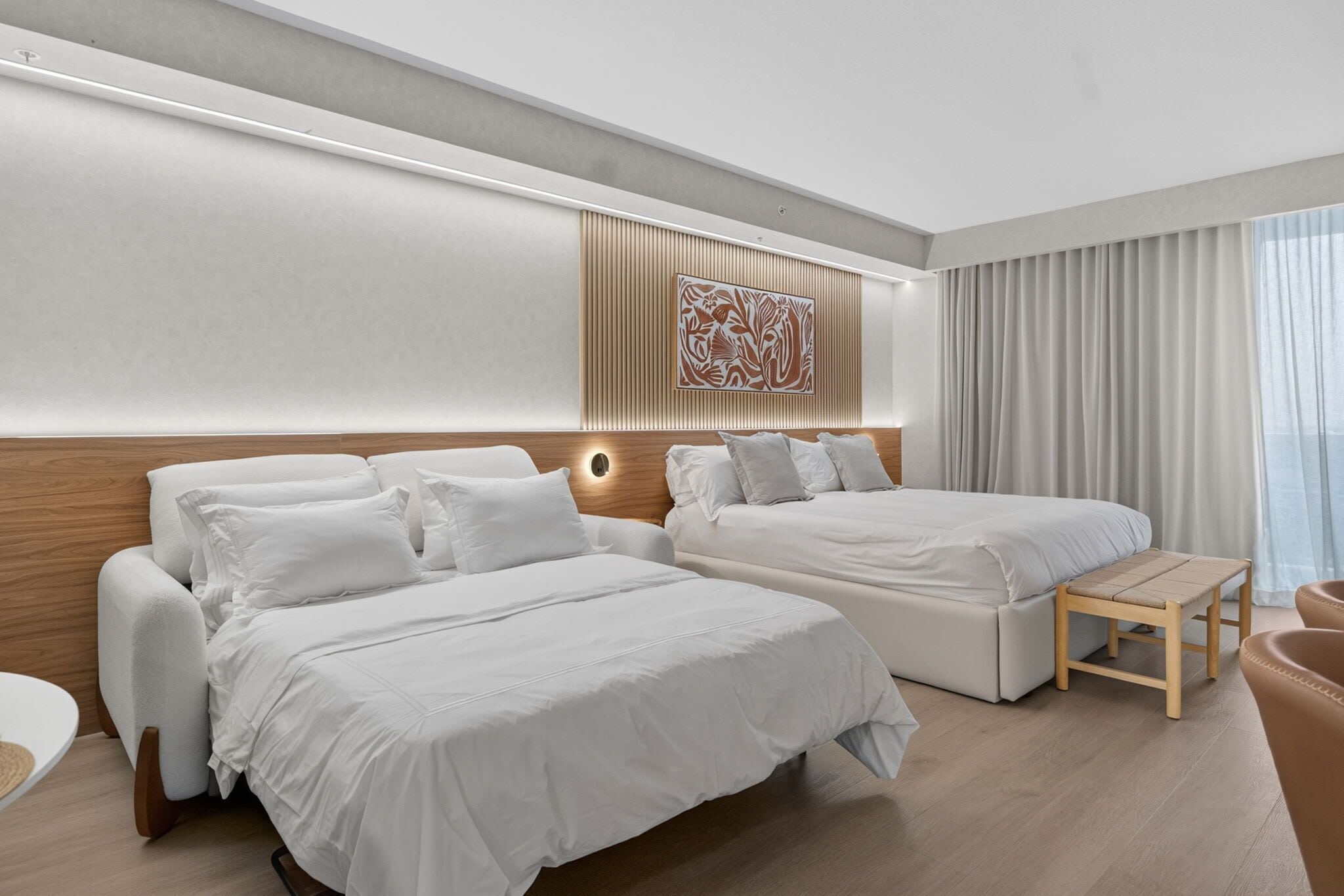 Apartamento (0 Bedroom) | Espaço de trabalho para notebook, ferros/tábuas de passar roupa