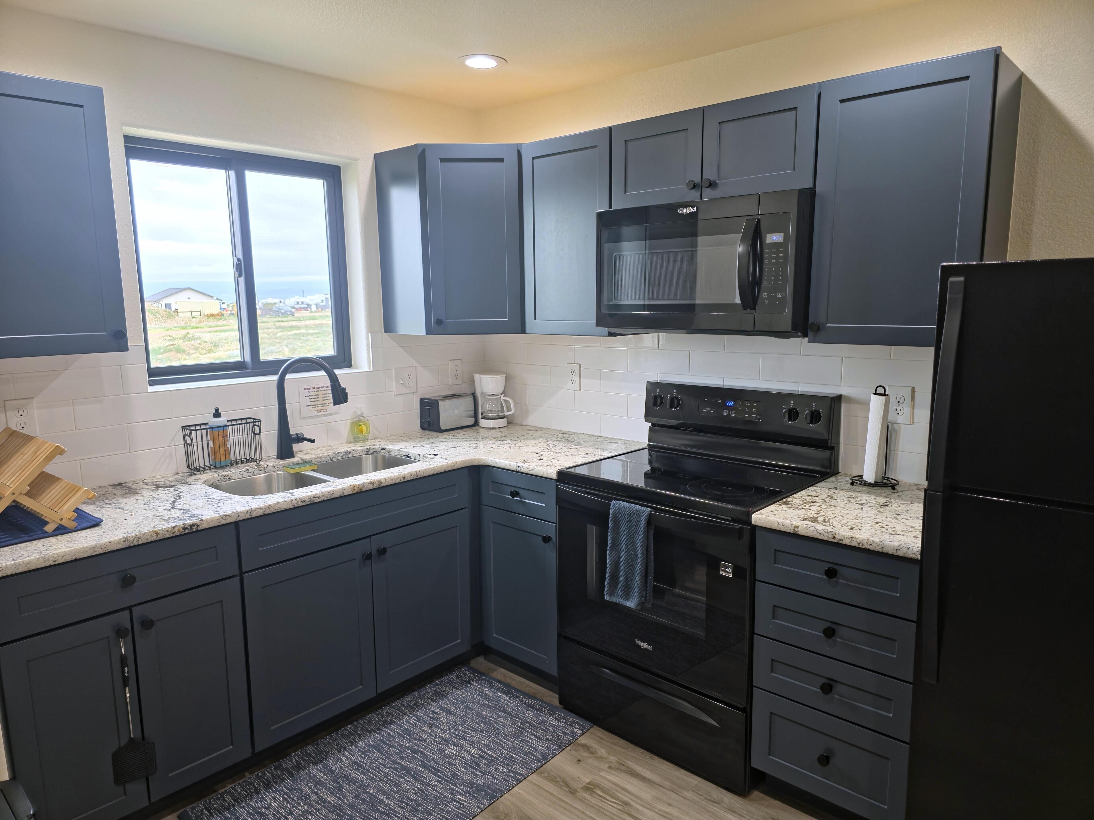 Microwave, stovetop