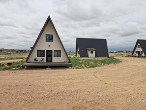 Exterior - Cabin 4 | Vega - Family A-frame cabin with loft, full kitchen, sleeps six (Penrose)