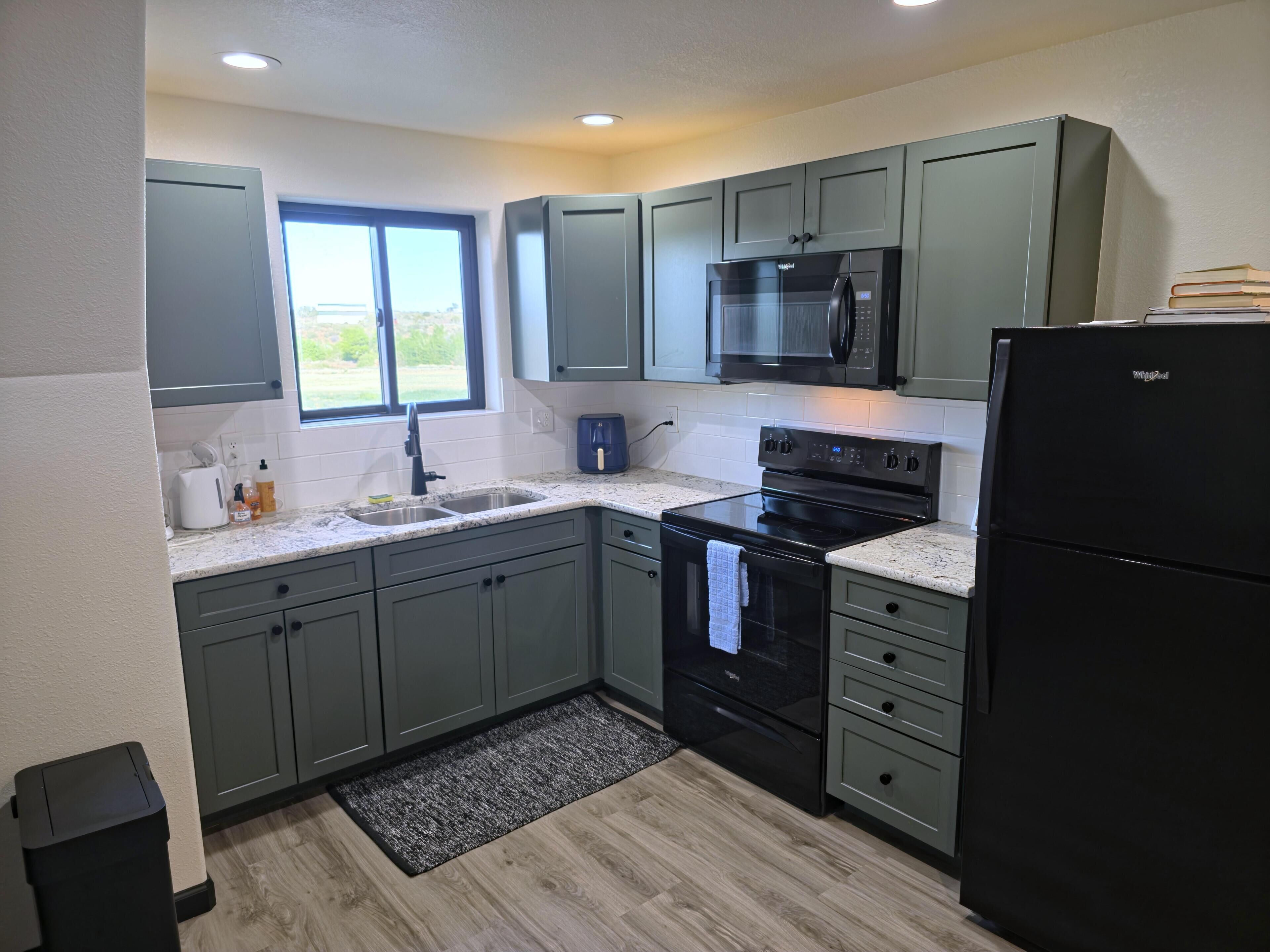 Microwave, stovetop