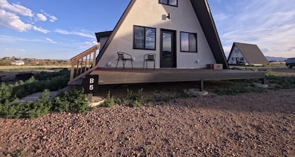 Cabin 5 | Polaris - A-frame cabin with loft and full kitchen, sleeps six