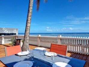 Outdoor dining - Le Mosala 2 - Climatisation - Vue mer (Saint-Leu)