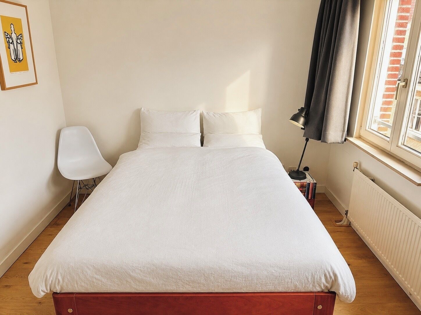 2 chambres, fer et planche à repasser, Wi-Fi, draps fournis
