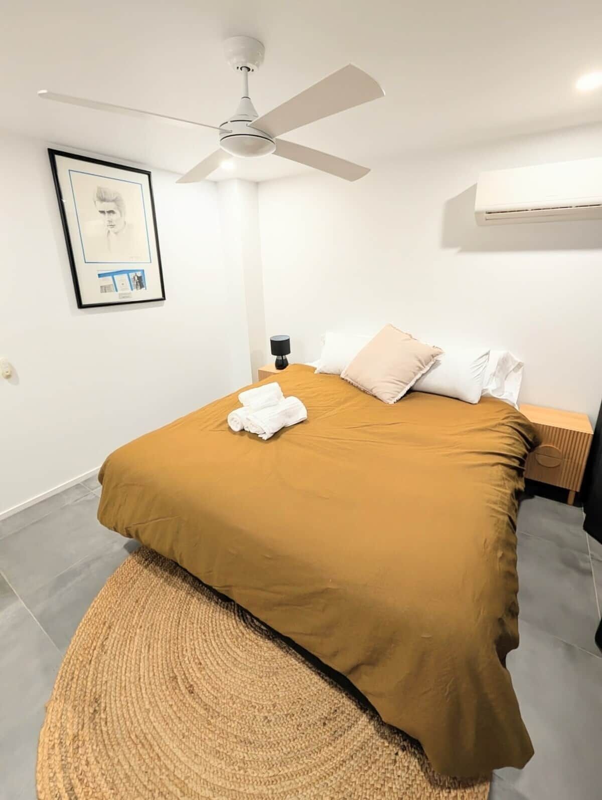 2 bedrooms, iron/ironing board