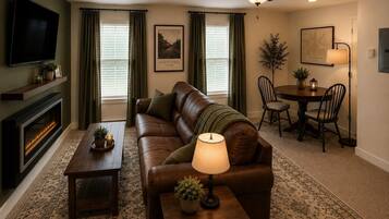 Apartment, 1 Bedroom, Non Smoking, Kitchen | Living area